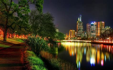 Free Download City At Night Wallpaper Wallpapers 1920x1200 508816