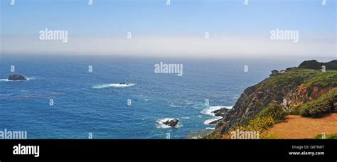 United States Of America The Rugged Coastline Of Big Sur Region Of