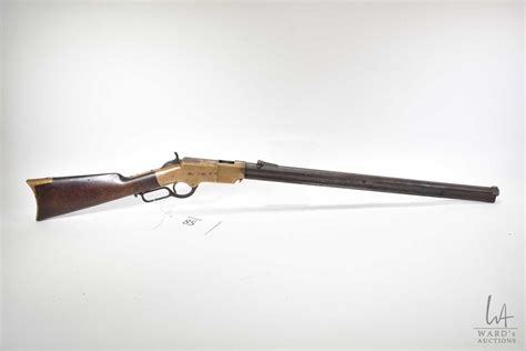 Antique Rifle Henry Model 1860 44 Rim Fire Fifteen Shot Lever Action
