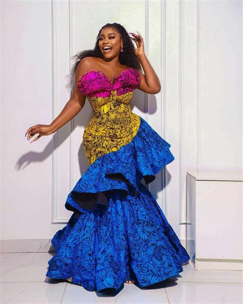 The Best Ankara Style Trends For The Month African Wedding Dress Ankara African Prom Dresses