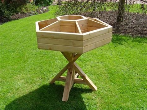 Timber Planters Wooden Garden Planters Herb Planters Vegetable