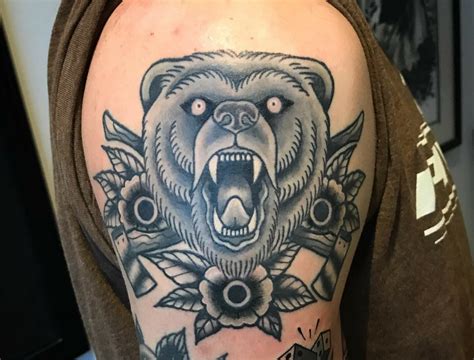 11 Traditional Bear Head Tattoo Ideas That Will Blow Your Mind Alexie