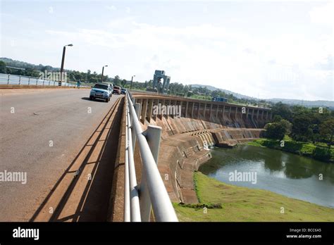 Bridge Over The Owen Falls Dam Jinja Uganda Stock Photo Alamy