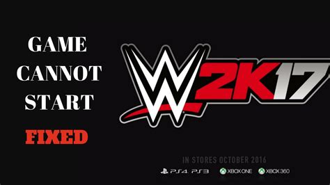 ps4 corrupted save data for wwe 2k17. WWE 2K17 : Game Cannot Start FIXED - YouTube