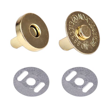 18mm Round Magnetic Snap Closures Button Clasp Press Studs Round Bag