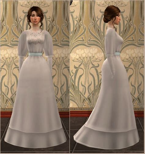 19th Century Af Clothing Sims 4 Dresses Sims Sims 4