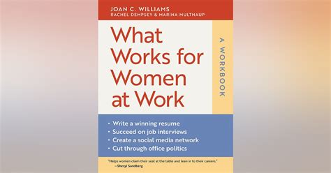What Works For Women At Work A Workbook