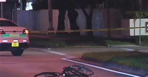 Cyclist Killed In Overnight Hit And Run In Kendall Cbs Miami