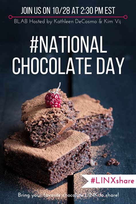 Lets Celebrate National Chocolate Day On Blab The Educators Spin On It