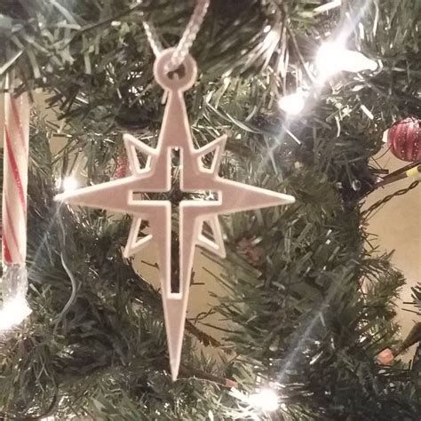 3d Printable Bethlehem Starcross Ornament By Marquis Myler