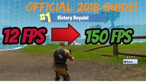 Secret Strategy How To Boost Your Fps In Fortnite Youtube