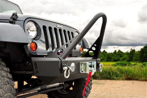 Protection, Redefined - JK Front Bumper with Recessed Winch Plate ...