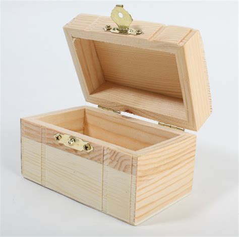Free delivery and returns on ebay plus items for plus members. Unfinished Wood Treasure Chest Keepsake Box - Baskets ...