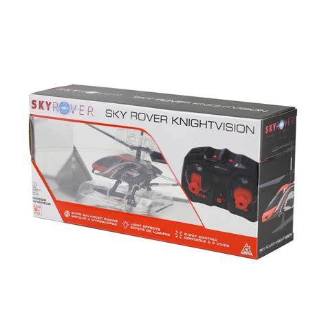Sky Rover Knightvision Remote Control Helicopter Drone Multi