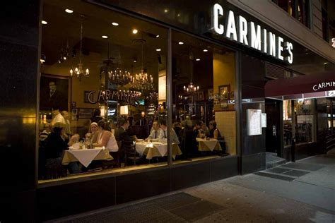 Times square is no different, but those looking specifically for american food like steaks, burgers, pizzas. Carmine's - Southern Italian family feast in New York's ...