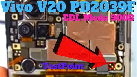 Vivo V Pd F Test Point Reboot To Edl Mode