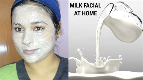 How To Do Milk Facial At Home Youtube