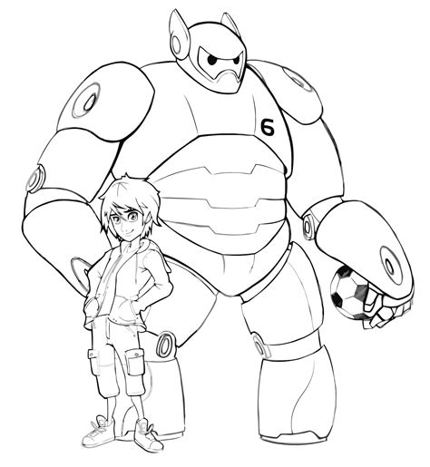 Big Hero 6 Coloring Pages To Download And Print For Free