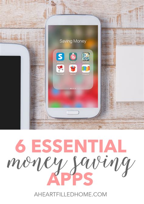 There are different types of savings apps, and all of them work in different ways. 6 Essential Money Saving Apps - A Heart Filled Home | DIY ...