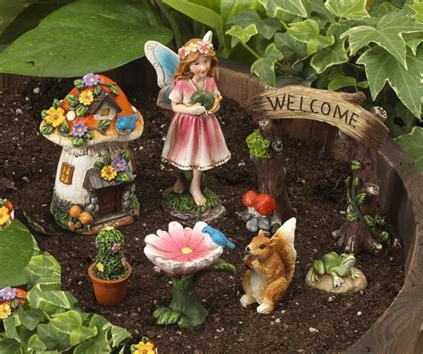 Fairy Garden Figurines Miniature Figurine Fairy Garden ~ Sassy Little
