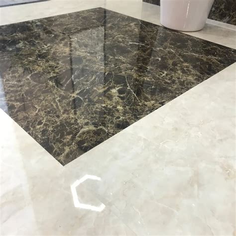 High Gloss Vinyl Flooring 24x24 Vinyl Floor Tiles Commercial Vinyl