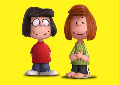 He quickly glanced at her to realize that she was still asleep, unharmed too. Peppermint Patty and Marcie's relationship in Peanuts.