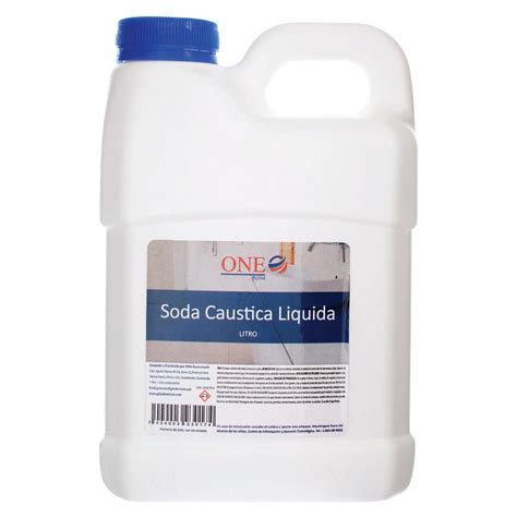 Soda Caustica Liquida 50 1 Litro Lewonski