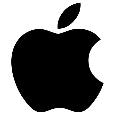 Apple logo black.svg - Wikimedia Commons | Apple logo, Apple logo ...