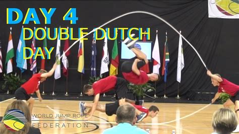World Jump Rope Day Double Dutch Ddc Fusion And Michael