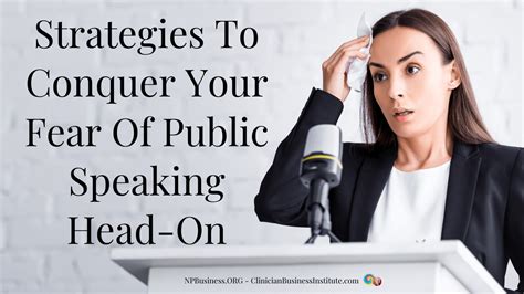 Amygdala is a little part of our brain that links events to emotions. Strategies To Conquer Your Fear Of Public Speaking Head-On ...