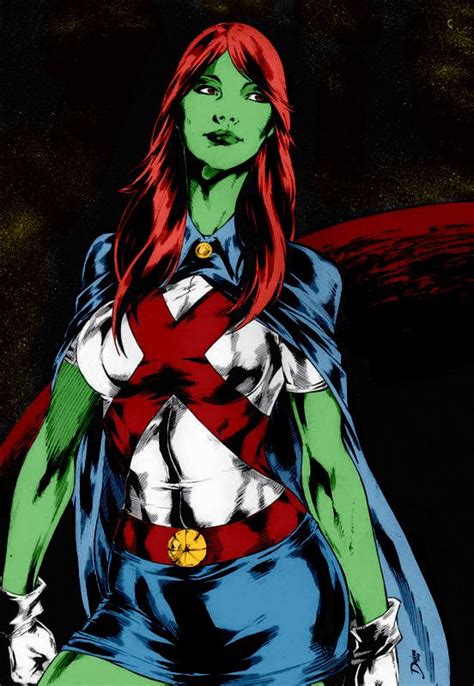 Artwork Miss Martian By Delison Kenkira On Deviantart Rdccomics