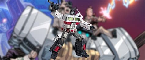 The Official Transformers X Ghostbusters Optimus Prime Ecto 35 Images