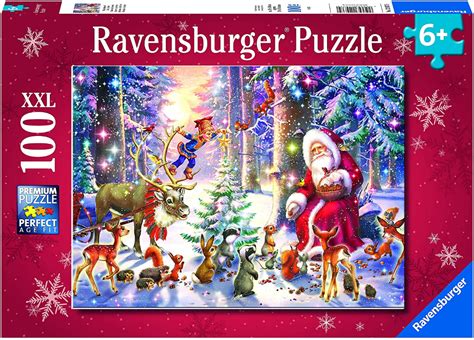 Ravensburger Christmas In The Forest 100 Piece Xxl Jigsaw