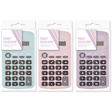 Pastel Pocket Calculator