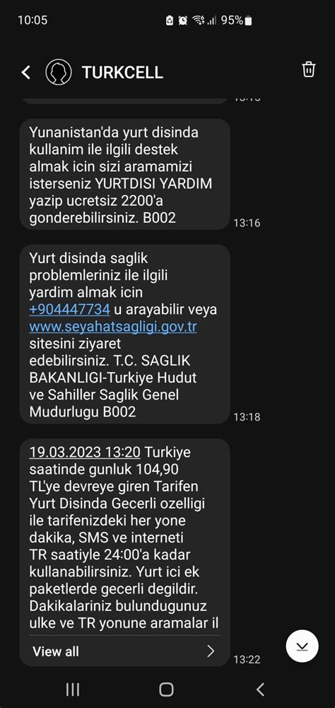 Turkcell Yurt D Na Gitmeme Ra Men Yurt D Tarife Creti Yans Tt