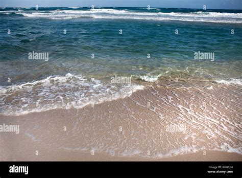 Atlantic Ocean Waves And Beaches In West Palm Beach Fl Stock Photo Alamy