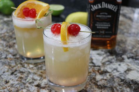 Easy Whiskey Sour Cocktail Recipe Inspire • Travel • Eat