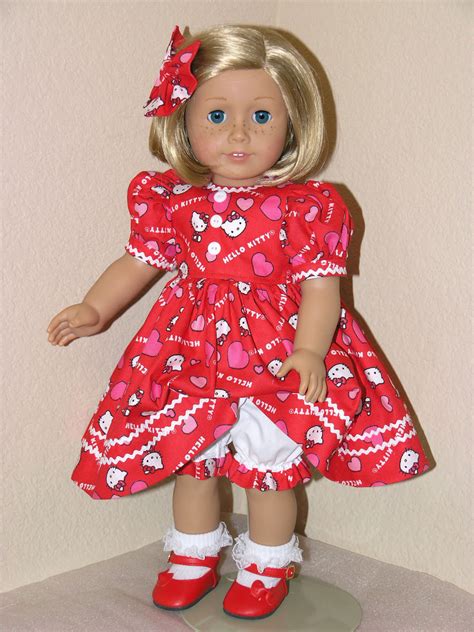 American Girl Doll Clothes Kit Molly 18 Inch Dress