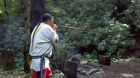 Blowgun Eastern Band Of Cherokee Indians These Were A