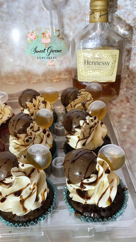 12 Dozen Hennessy Infused Cupcakes Sweet Greene Cupcakery