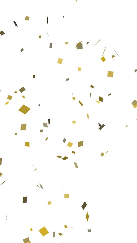 Gold Confetti  Transparent Background Harcrateremtettek