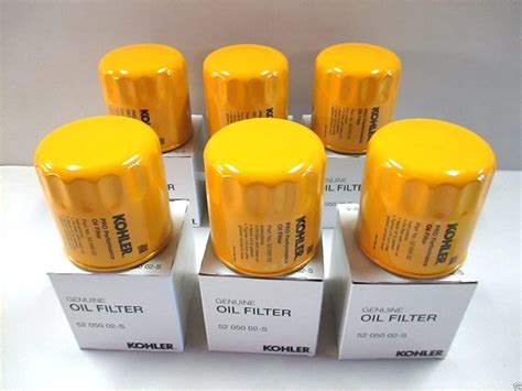 Kohler 52 050 02 S Engine Oil Filter 6 Pack Extra Capacity For Ch11