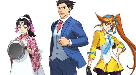 Phoenix Wright Ace Attorney Dual Destinies Concept Art And Characters