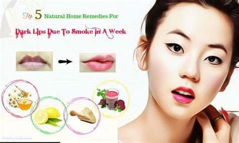 using these ways helped her say goodbye to dark lips due to smoke in a week remedies for dark