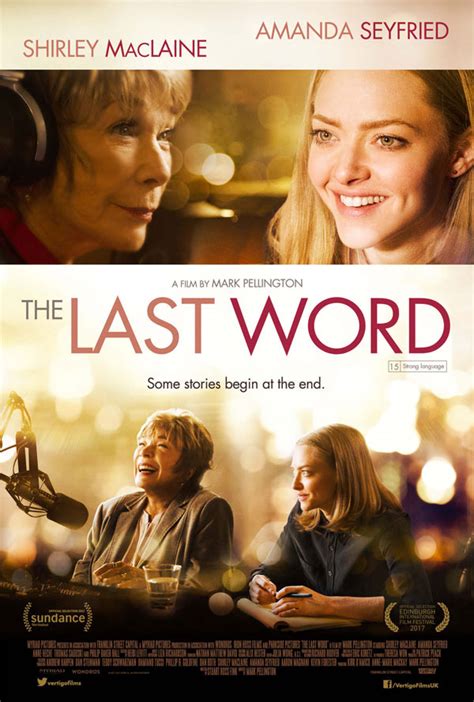 The Last Word Book Tickets At Cineworld Cinemas