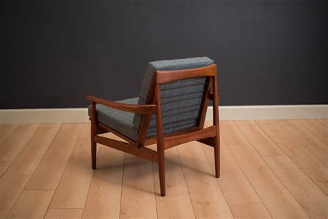 Danish Teak Lounge Chair By Grete Jalk Mid Century Maddist