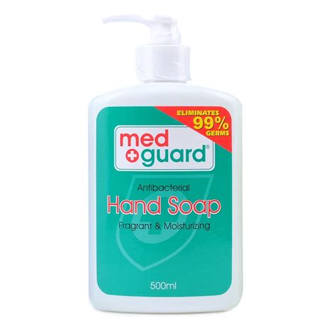 Med Guard Anti Bacterial Hand Soap 500ml Watsons Philippines