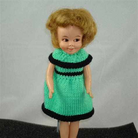 Knit Doll Dress For 8 Inch Betsy Mccall Kickit Or Penny Brite Etsy