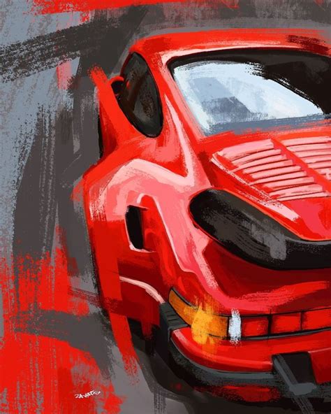 Zgargageart Posted To Instagram Porsche Abstract Zoom Artforsale