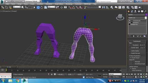 3ds Max Human Modeling Tutorial 2 Youtube